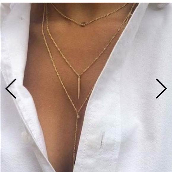 ⭐️Last One⭐️ 3 Layered Necklace - Picture 2 of 3